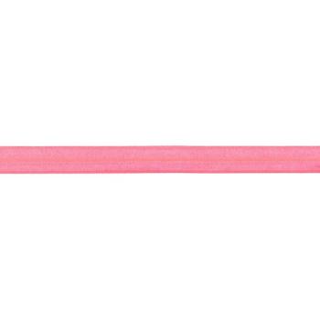 Elastisches Schrägband Polyamid Breite 15 mm - Neon Rosa